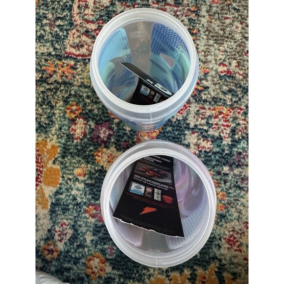 NEW Gatorade GX 30oz Plastic Water Bottle Blue Marble Berry Marble Lot Of 2 - Picture 4 of 5